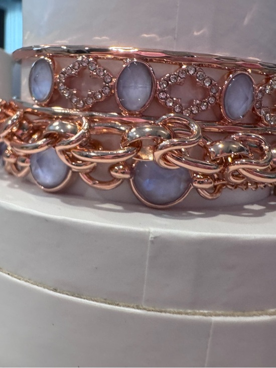 Bomb Party Jewelry - BP Bomb Party Dreaming in waves rose gold plating. $130 MSRP